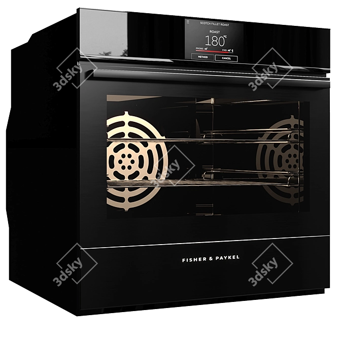 Fisher & Paykel Kitchen Appliance Set 3D model image 2