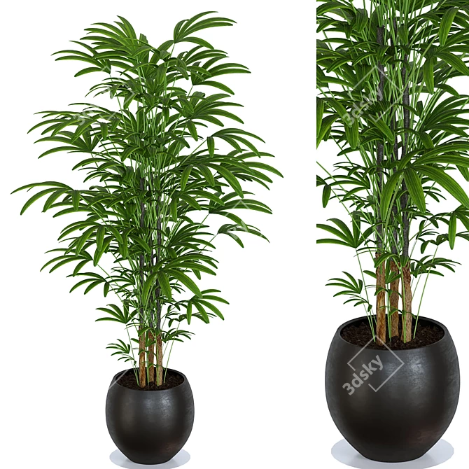 Botanical Bundle: Greenery Pack 3D model image 1