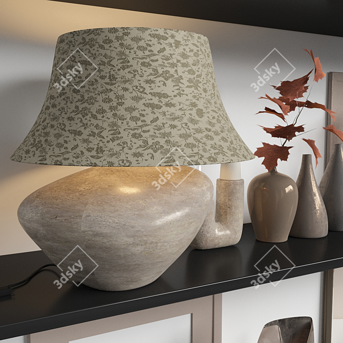 Modern Decor Set 2015 3D model image 5