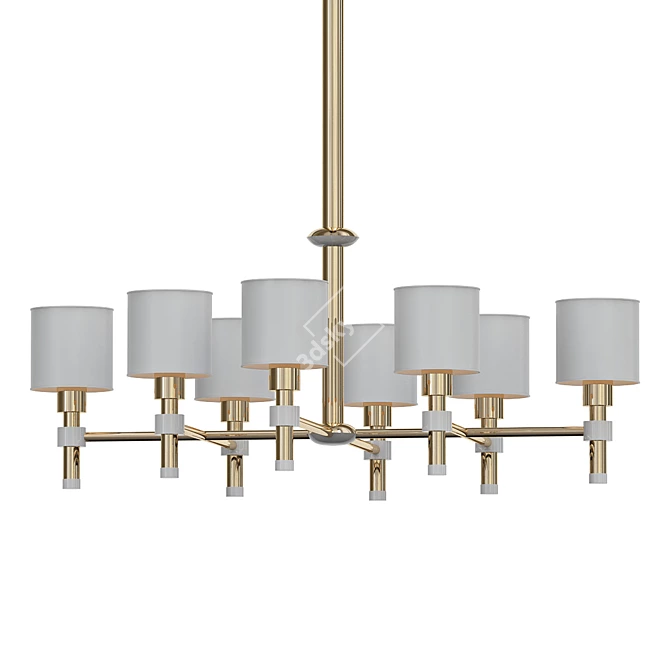  "Elegant Salamanca Pendant Light 3D model image 1