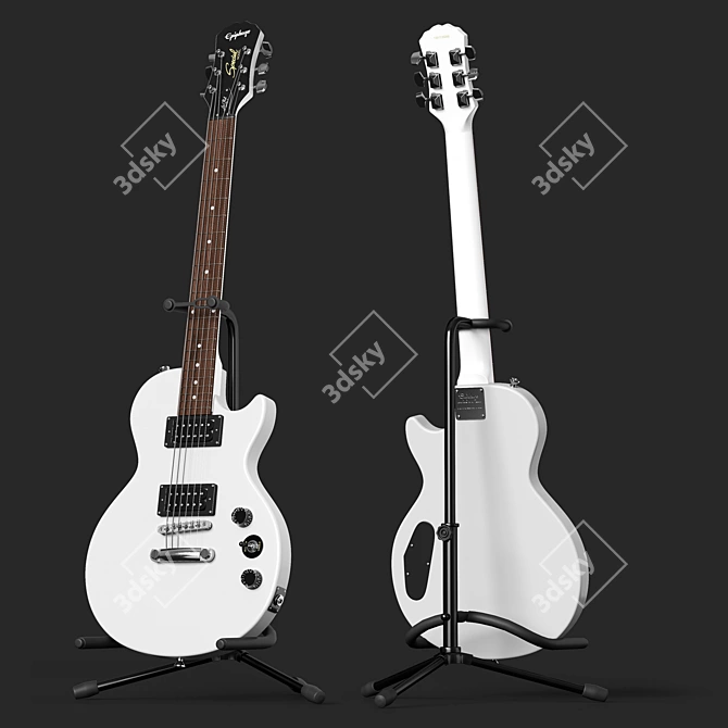  Epiphone Les Paul Special II Electric Guitar 3D model image 3