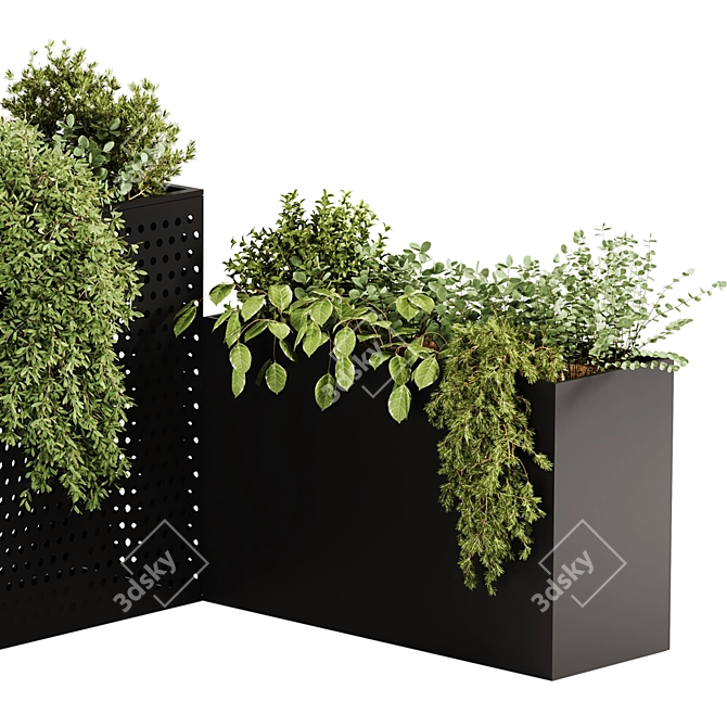 30-Piece Indoor Plant Set 3D model image 3