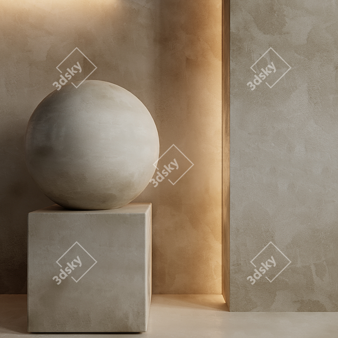 Stone Textures Pack 8K Glass 3D model image 2