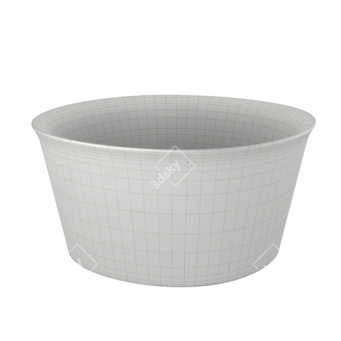 DURAVIT White Tulip Freestanding Bathtub 3D model image 3