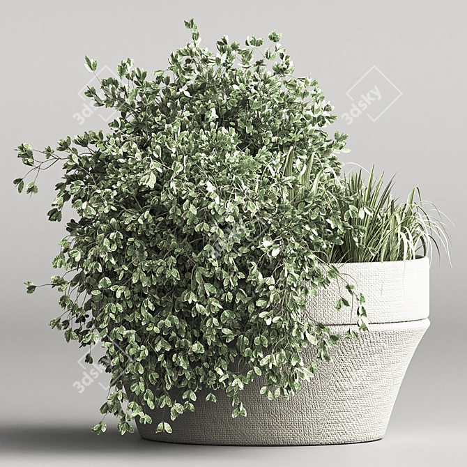 Luxury Indoor 55 Plant Stand 3D model image 2