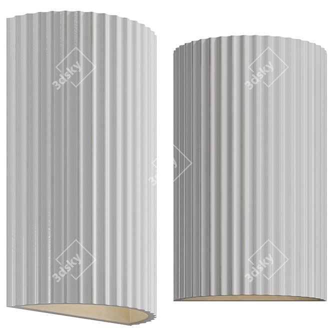 Elegant Tumwater Sconce Light 3D model image 1