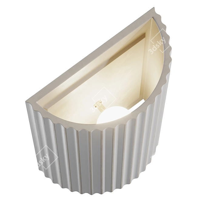 Elegant Tumwater Sconce Light 3D model image 2