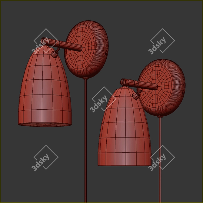 Sleek Nordlux Nexus 10 Design 3D model image 2