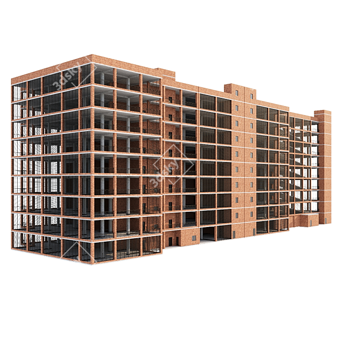 Multi-Level Parking Solution 3D model image 1