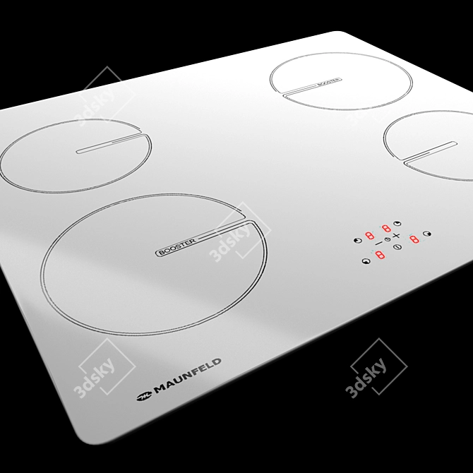 Maunfeld Cooktop Set Variety 3D model image 1