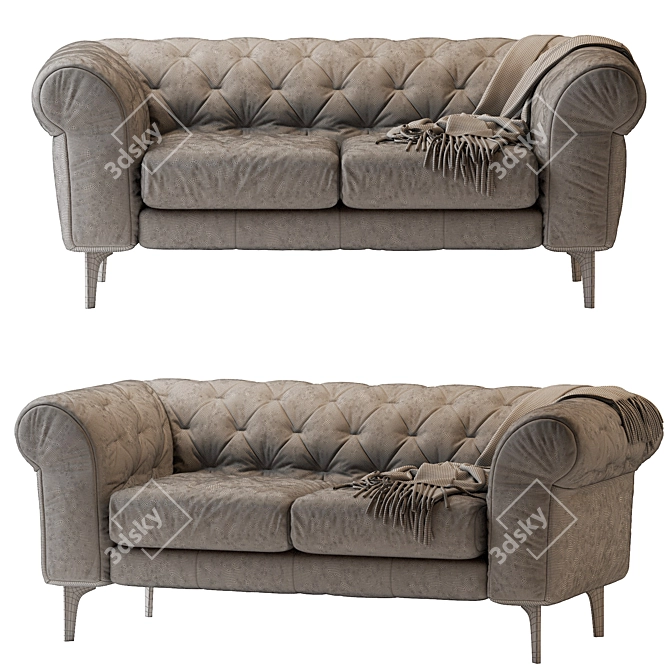 Natuzzi Italia ORFEO 2015 Sofa 3D model image 7