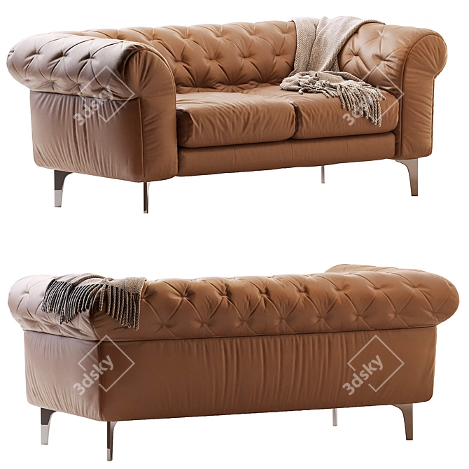 Natuzzi Italia ORFEO 2015 Sofa 3D model image 10