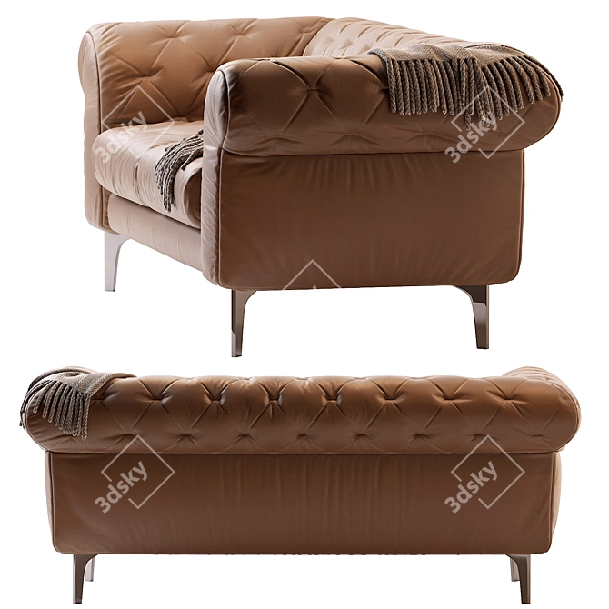 Natuzzi Italia ORFEO 2015 Sofa 3D model image 12