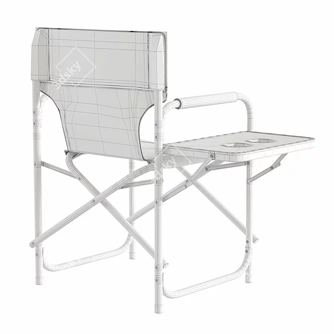 Outdoor Folding Camping Chair 3D model image 7