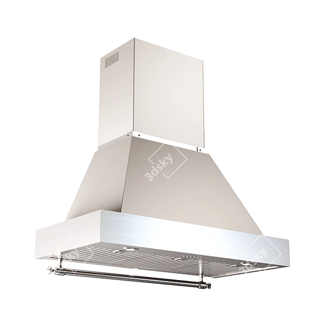 Bertazzoni Heritage Wall Mount Hood 3D model image 2