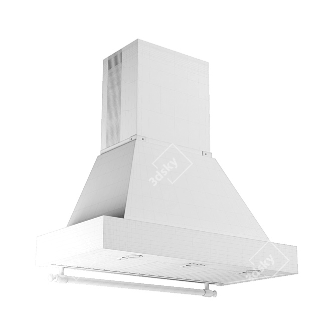 Bertazzoni Heritage Wall Mount Hood 3D model image 4