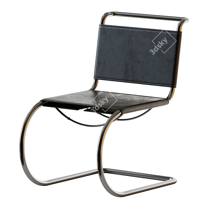 Modern Thonet S553 Chair Design 3D model image 3