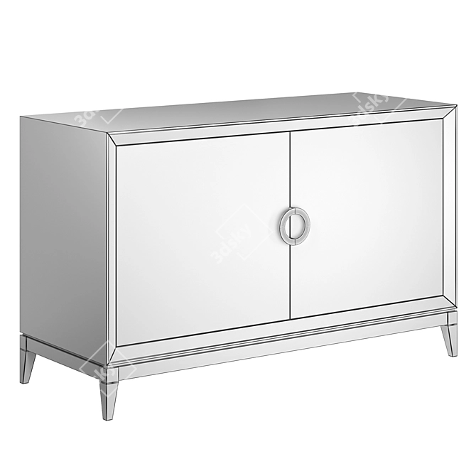 Classico Italiano Toscana 2-Door Chest 3D model image 3