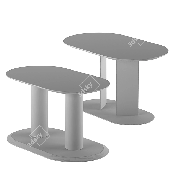 Modern Konstantin Coffee Table Design 3D model image 4