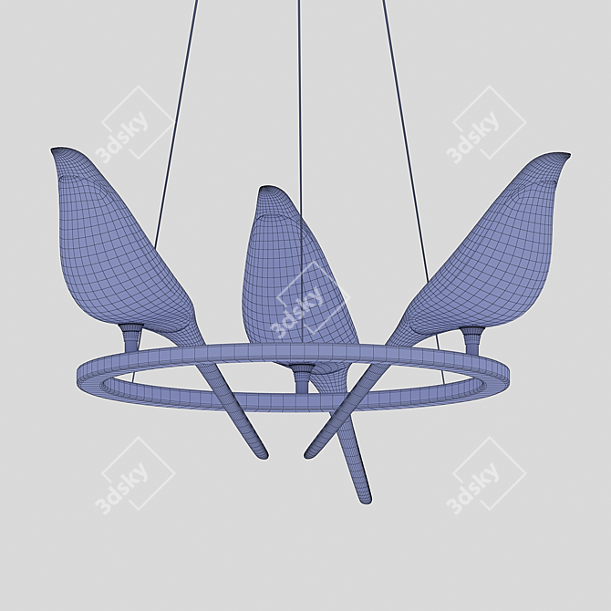 Modern Design Nomi Suspension Lamps 3D model image 3