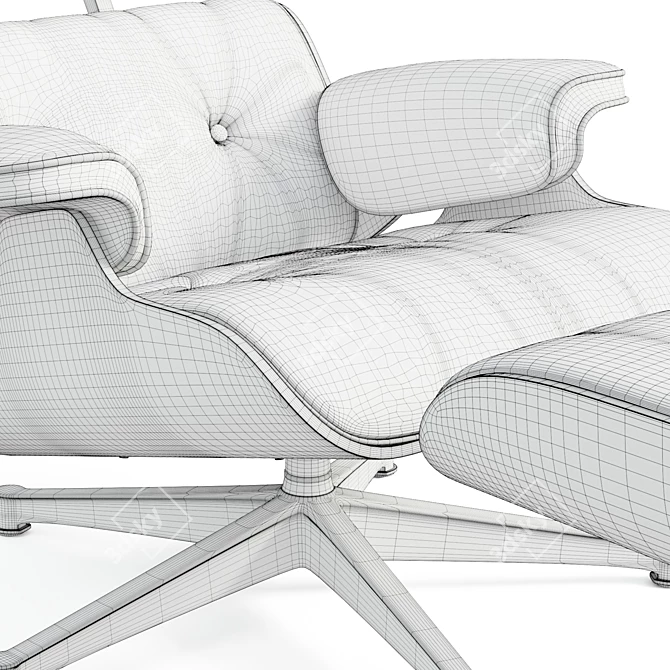 Eames Lounge Chair: Modern Classic 3D model image 6