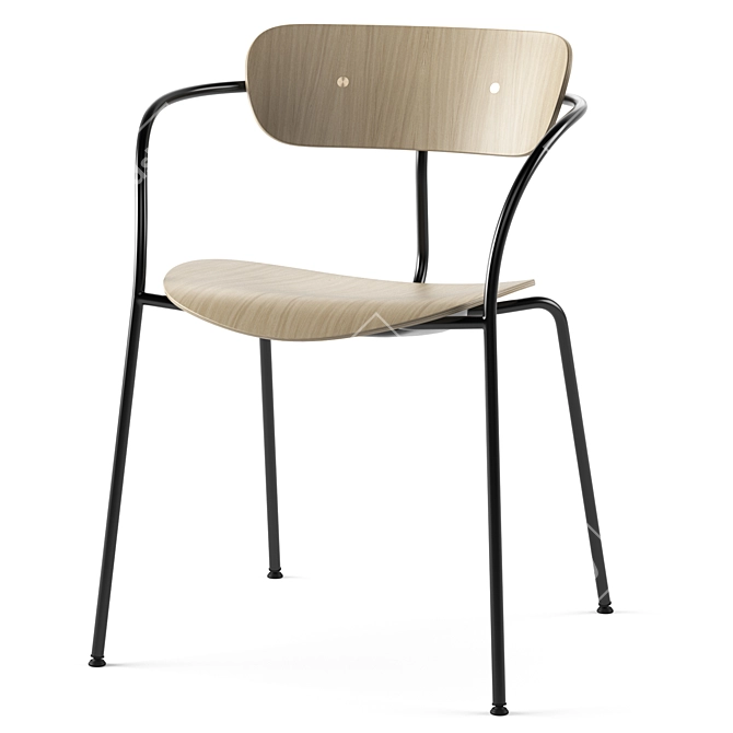 Modern Pavilion AV2 Design Chair 3D model image 1