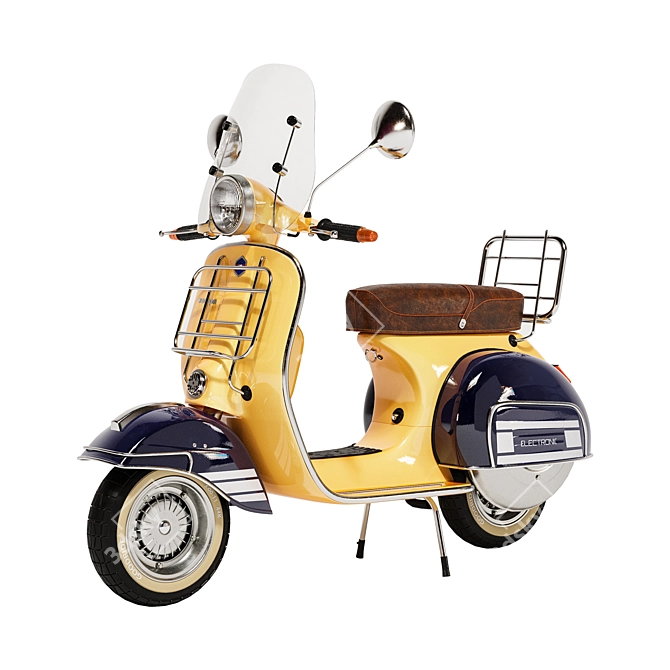 Corona Vespa 3D Model Archive 3D model image 5