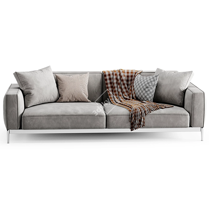 Sleek Flexform Romeo 3D Sofa 3D model image 4