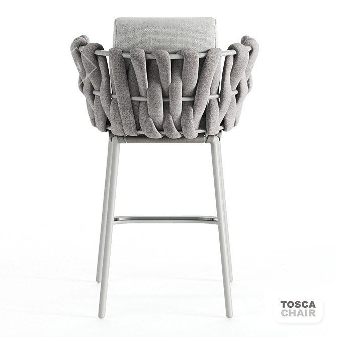 Elegant TOSCA Chair by TRIBU 3D model image 6