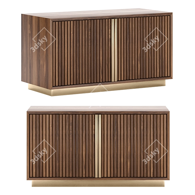 Modern Konstantin Sideboard Furniture 3D model image 1