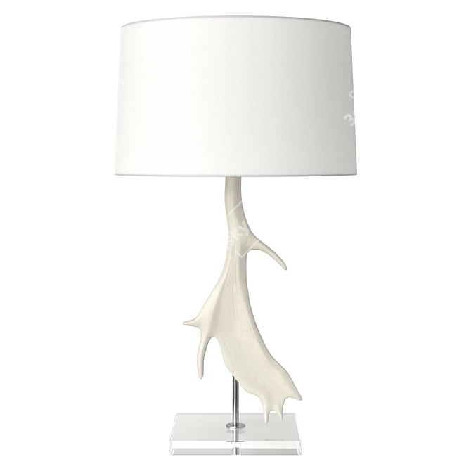 Elegant Arteriors Home Table Lamp 3D model image 1