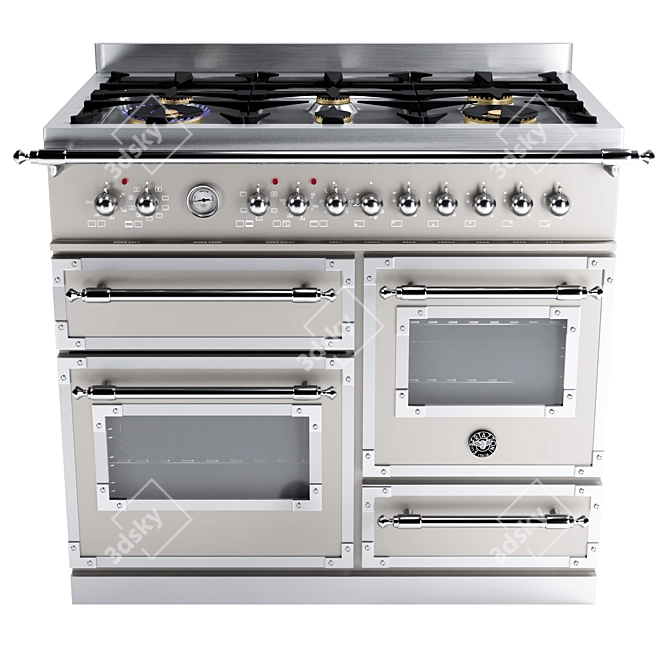 Bertazzoni Heritage Series Electric Cooker 3D model image 3