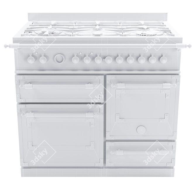 Bertazzoni Heritage Series Electric Cooker 3D model image 6