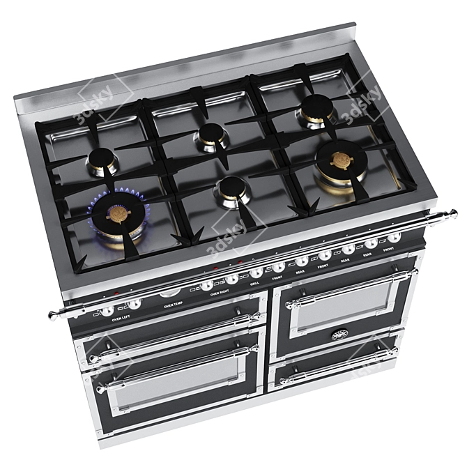 Bertazzoni Heritage Series Electric Cooker 3D model image 7