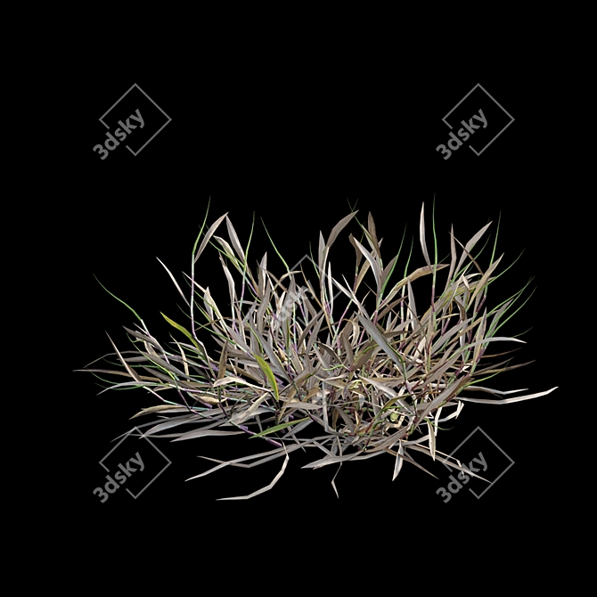 Vibrant 3D Grass Model Bundle 3D model image 4