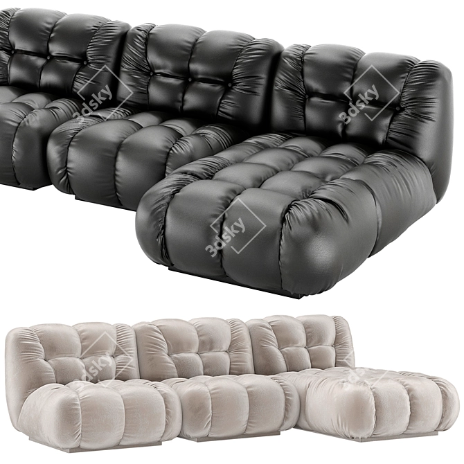 Mimo Design Group Nuvolone Modular Sofa 3D model image 1