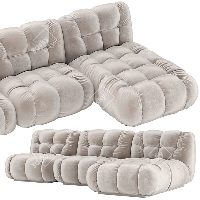 Mimo Design Group Nuvolone Modular Sofa 3D model image 2