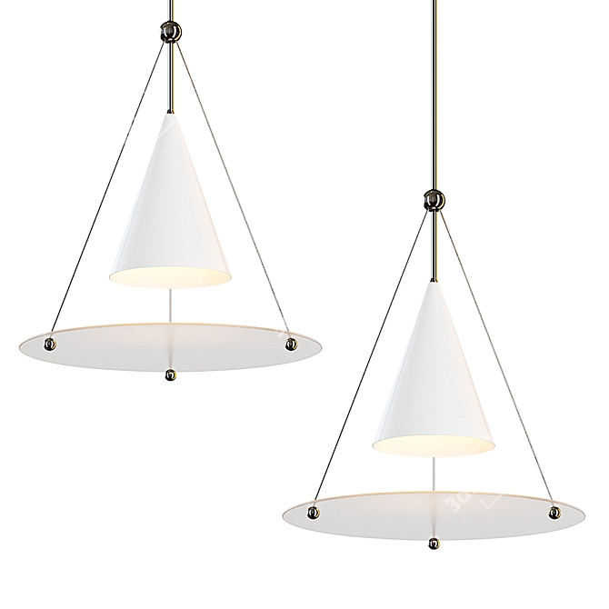 Ply Pendant Light Model | Lampatron 3D model image 1