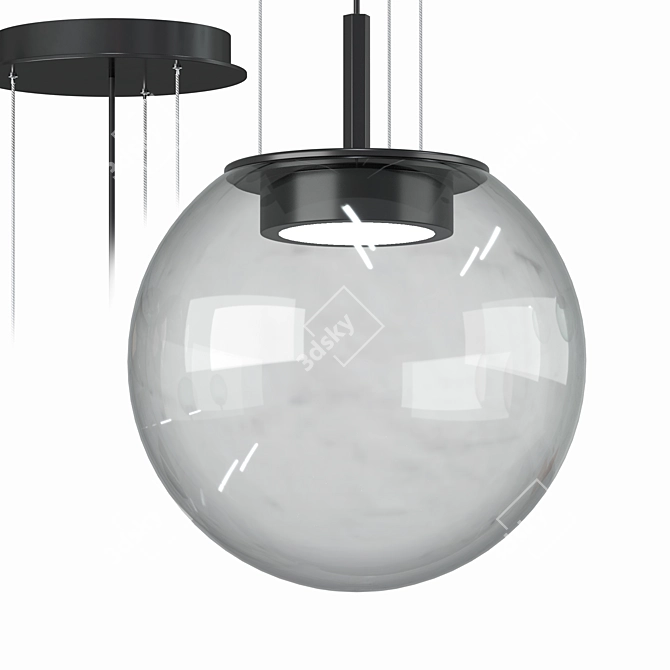 Orbis Brokis Pendant Light 3D model image 5