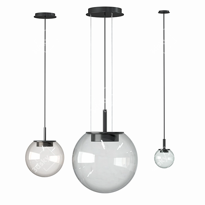 Orbis Brokis Pendant Light 3D model image 1