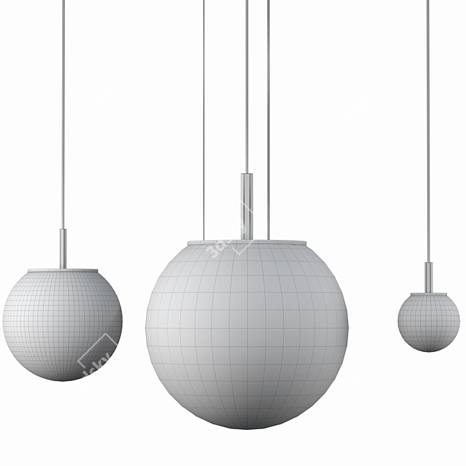 Orbis Brokis Pendant Light 3D model image 2