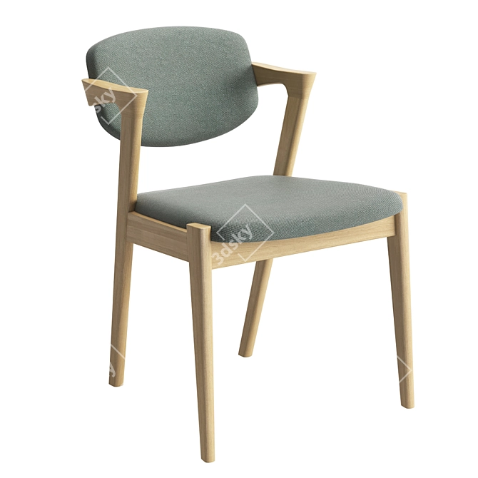  Scandinavian Style No. 42 Chair 3D model image 1