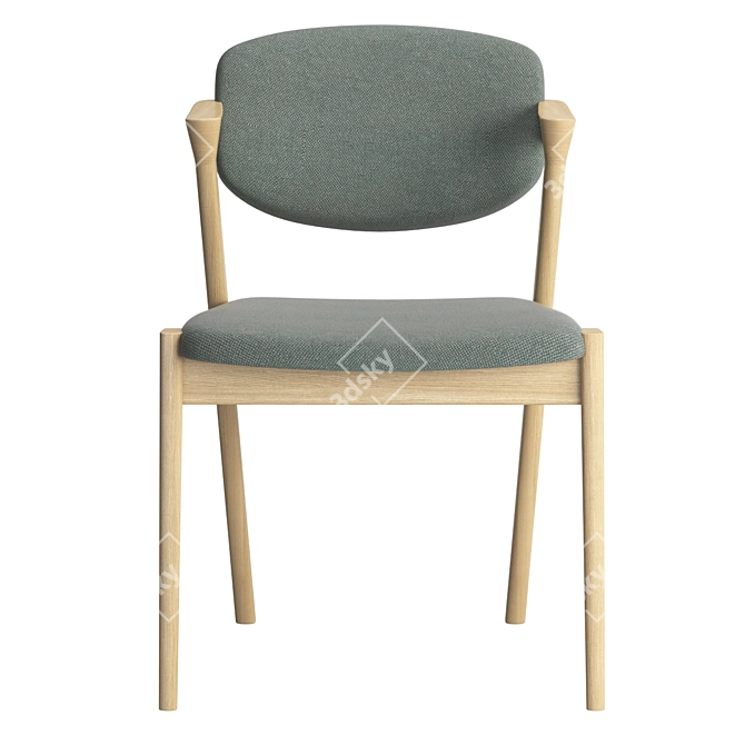  Scandinavian Style No. 42 Chair 3D model image 2