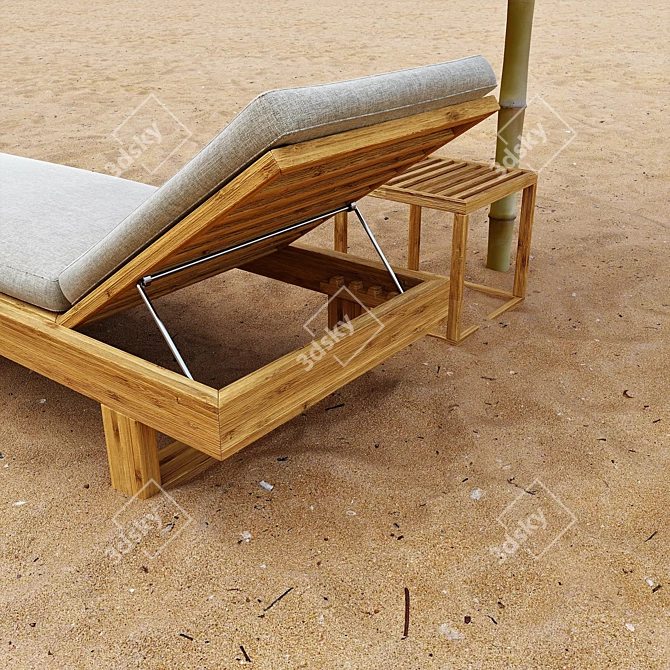 Beach Essentials Set 3D model image 3