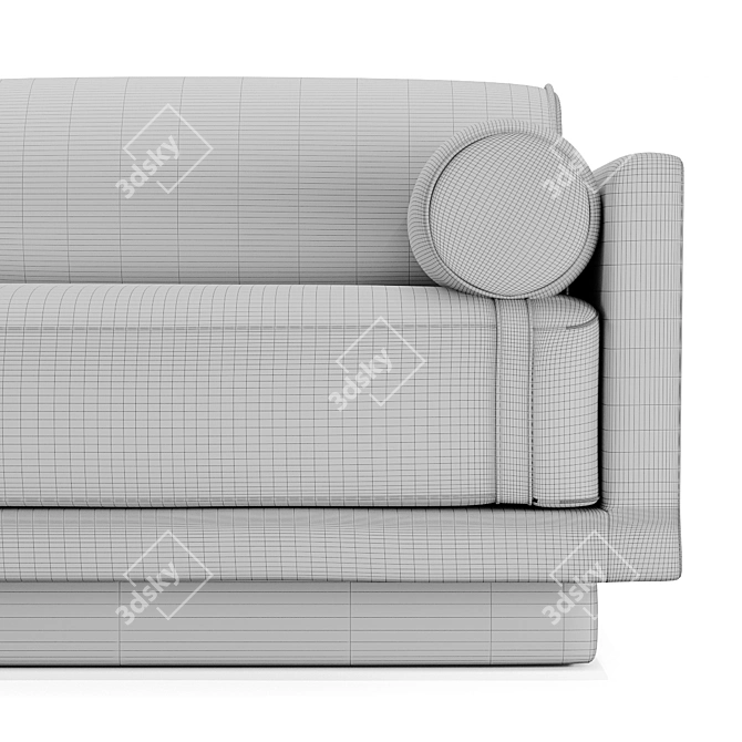 Duvivier Canapes Elsa Sofa, Elegant 3D model image 3