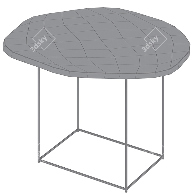 Modern Cosmo Monica Coffee Table 3D model image 4