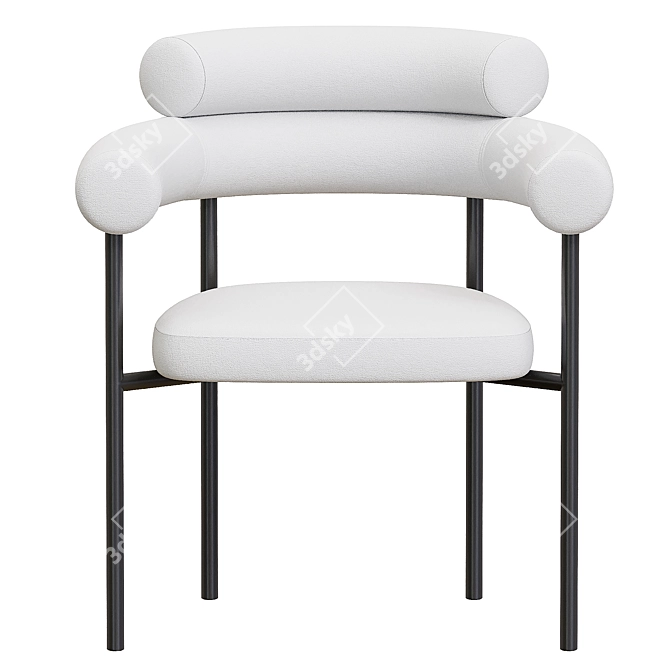 Modern Portia Dining Chair 2014 3D model image 2