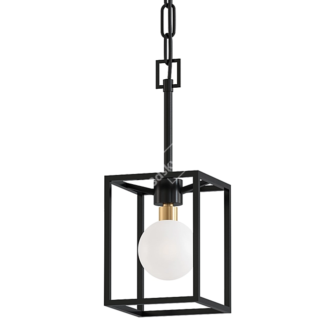 Elegant Varaluz Plaza Pendant Light 3D model image 1