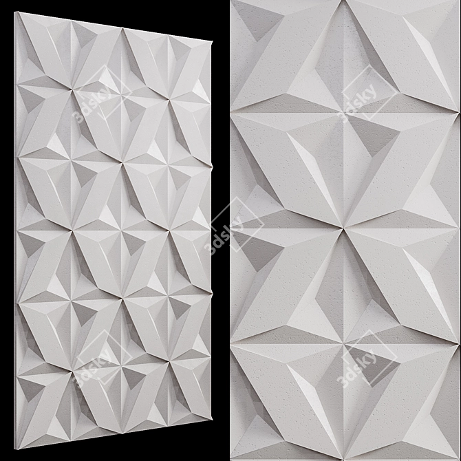 2015 Agave Wall Cladding Texture 3D model image 2