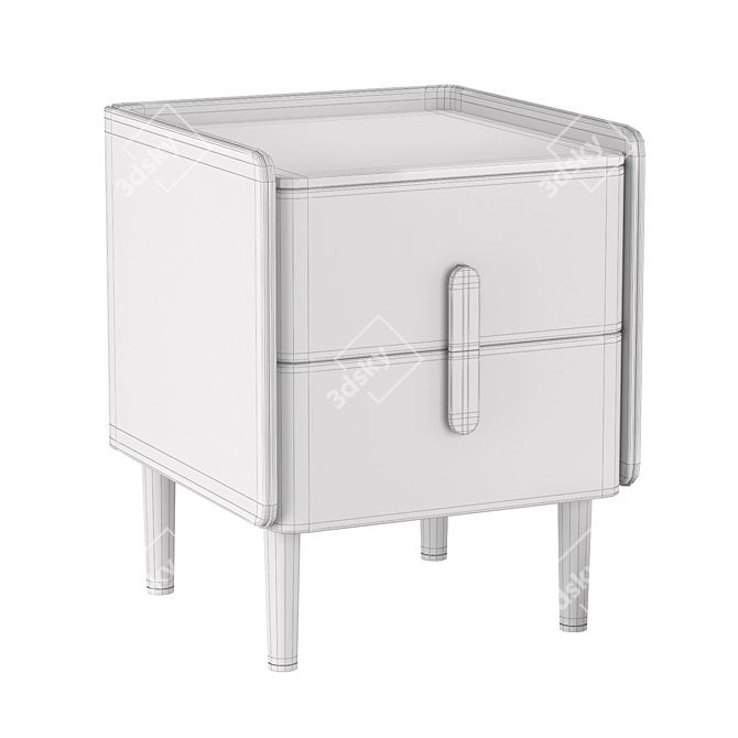 Locking Cabinet for TurboSmooth Render 3D model image 5